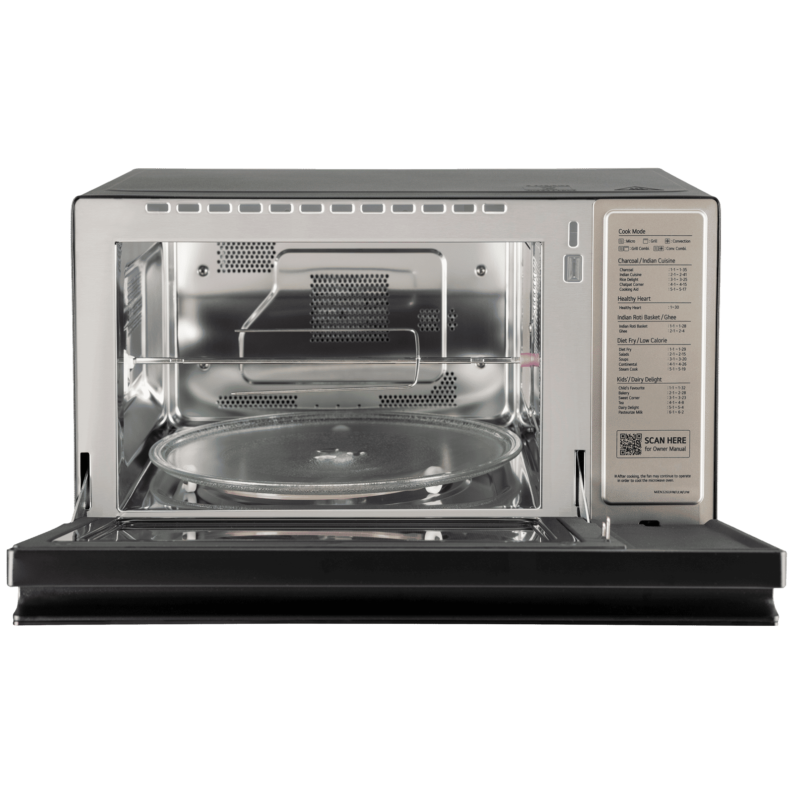 Buy LG 32L Charcoal Convection Microwave Oven with WiFi Support (Black